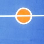 Endurance Challenge - Top view of sportswoman resting on bright ground for sport games after training