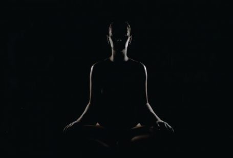Meditation - person doing meditation pose
