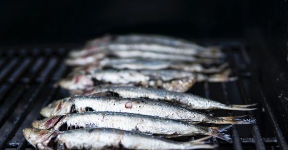 Grilling Vs. Frying: Healthy Techniques - Photo of Raw Fish on Grill