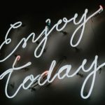 Stay Motivated. - Neon Sign in a Black Background