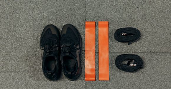 Weight Loss Programs - Black Sneakers On Gray Concrete