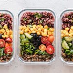 Easy Meal Prep - Flat Lay Photography of Three Tray of Foods