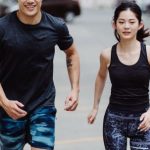 Sports Training - Man and Woman Running in City