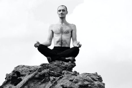 Yoga Challenge - Free stock photo of boulder, man, meditation
